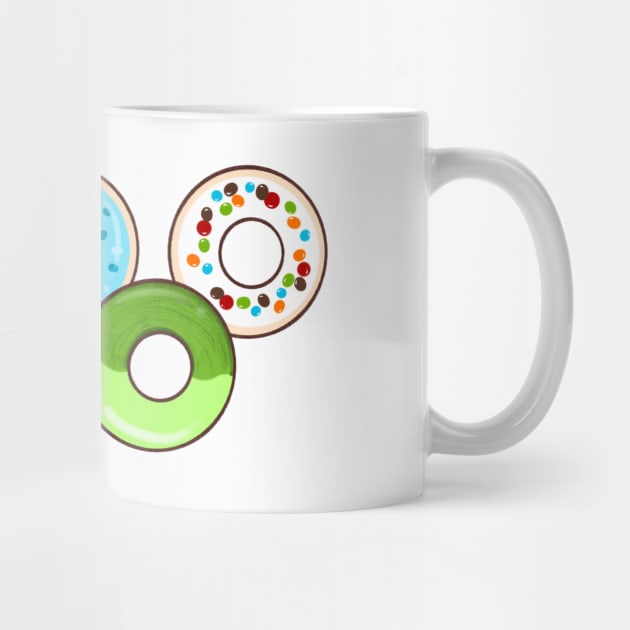 Donut olympic rings by Applemint
